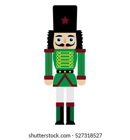 Vector illustration of a nutcracker