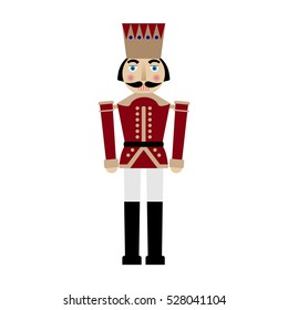 Vector illustration of a nutcracker