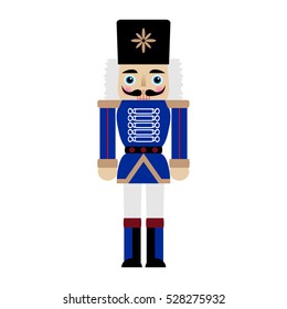 Vector illustration of a nutcracker