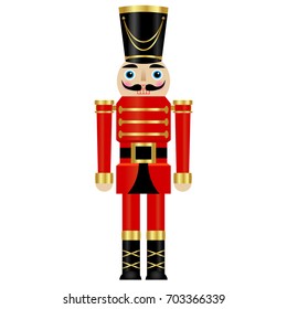 Vector illustration of a nutcracker