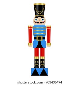 Vector illustration of a nutcracker