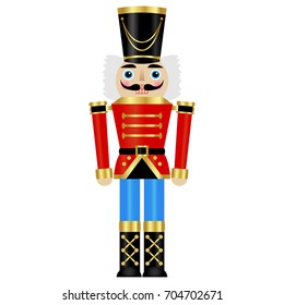 Vector illustration of a nutcracker