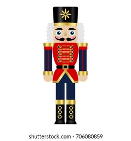 Vector illustration of a nutcracker