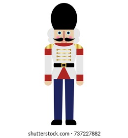 Vector illustration of a nutcracker