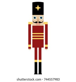Vector illustration of a nutcracker