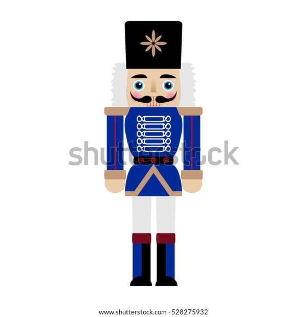 Vector Illustration Nutcracker Stock Vector (Royalty Free) 528275932