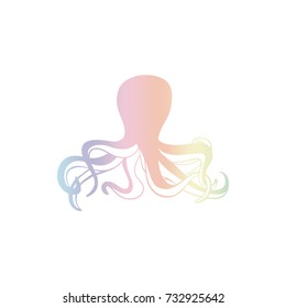 Vector illustration of octopus