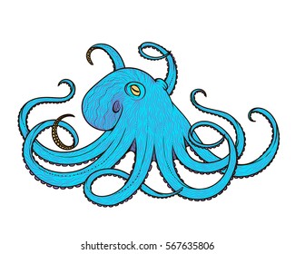 Octopus Realistic Stock Illustrations Images Vectors Shutterstock