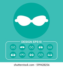 Vector Illustration Ocular Icon