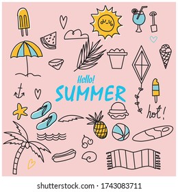 Vector illustration off summer very nice