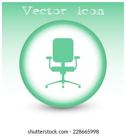 Vector illustration of office chair 