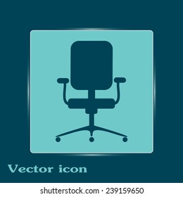 Vector illustration of office chair 