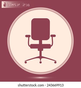 Vector illustration of office chair 