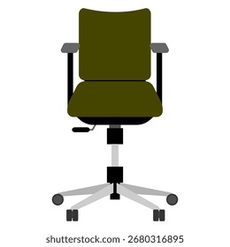 Vektorgrafik eines Bürostuhls