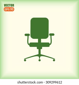 Vector illustration of office chair 