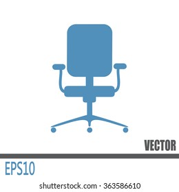 Vector illustration of office chair 