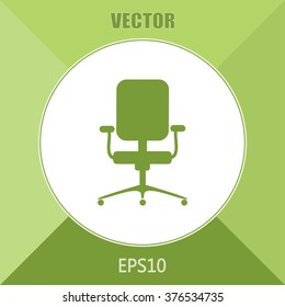 Vector illustration of office chair 