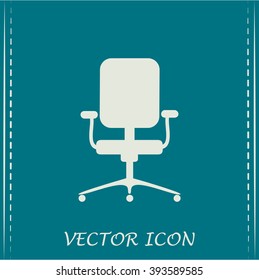 Vector illustration of office chair 