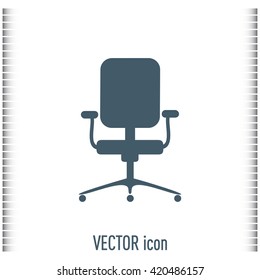 Vector illustration of office chair 