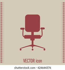 Vector illustration of office chair 