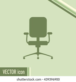 Vector illustration of office chair 