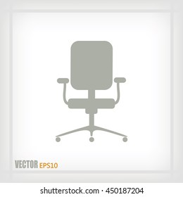 Vector illustration of office chair 