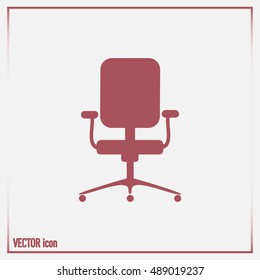 Vector illustration of office chair 