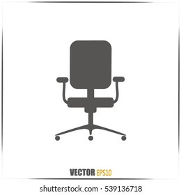 Vector illustration of office chair 
