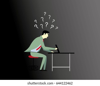 Vector Illustration of Office life.
