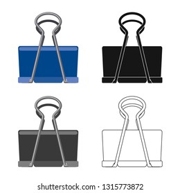 Vector illustration of office and supply icon. Collection of office and school stock vector illustration.
