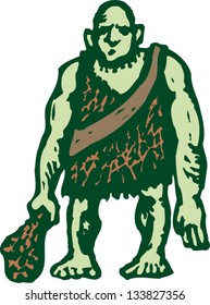 Vector illustration of Ogre