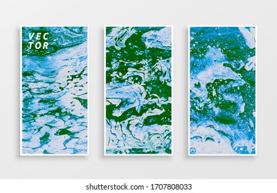 Ilustración vectorial, fondo de textura pintada con aceite. Portada, afiche, volante, banner, plantilla, web.