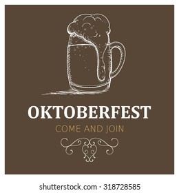 Vector Illustration of an Oktoberfest Background