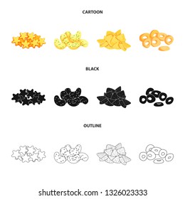 Vector illustration of Oktoberfest and bar icon. Set of Oktoberfest and cooking stock vector illustration.