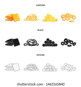 Vector illustration of Oktoberfest and bar icon. Collection of Oktoberfest and cooking stock vector illustration.