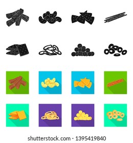Vector illustration of Oktoberfest and bar symbol. Set of Oktoberfest and cooking vector icon for stock.