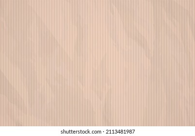 Ilustración vectorial de un viejo papel artesanal o fondo de cartón. Vector de textura antigua de cartón.