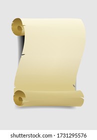 Ilustración vectorial, papel antiguo, para diversas tareas