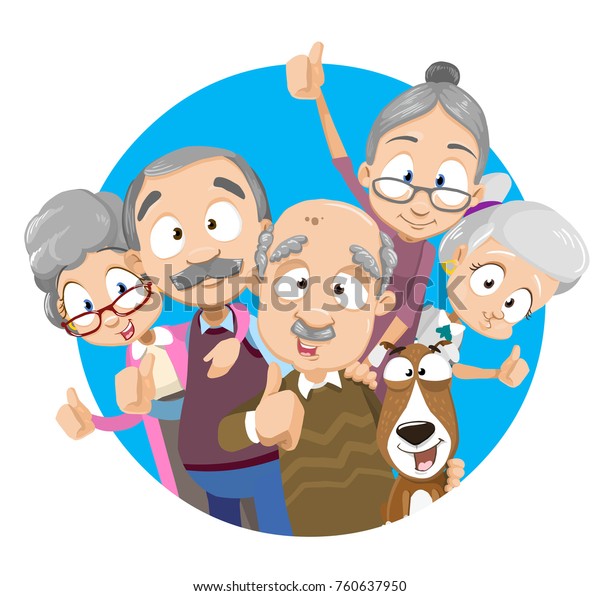 3,613 Funny Senior Lady Stock Vectors, Images & Vector Art | Shutterstock