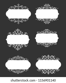 Vector illustration of old style label
