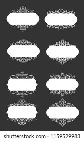 Vector illustration of old style label