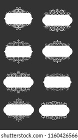 Vector illustration of old style label