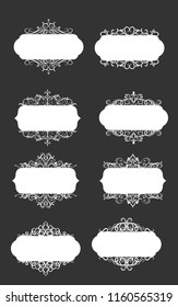 Vector illustration of old style label