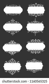 Vector illustration of old style label