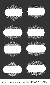 Vector illustration of old style label