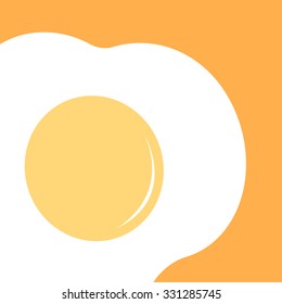Vector illustration of omelette