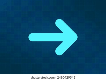 Vector illustration on blue background