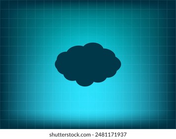Vector illustration on blue background