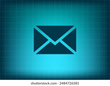 Vector illustration on blue background