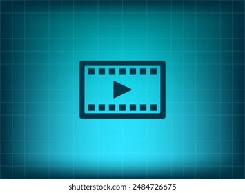 Vector illustration on blue background